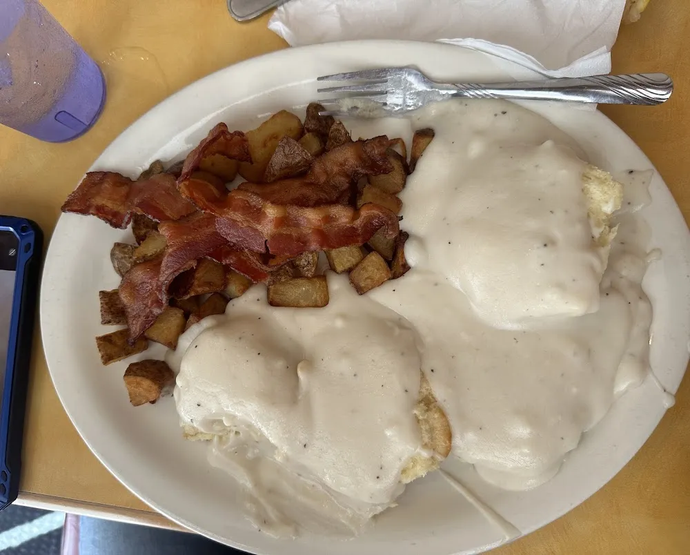 Biscuit and Gravy Bacon